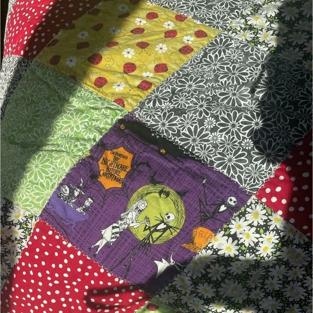Handmade Quilt Star Wars Marvel Kids Baby Blanket Harry Potter Bedtime Nursery